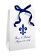 Your Message Mini White Tote Favor Bag Image 2 of 4